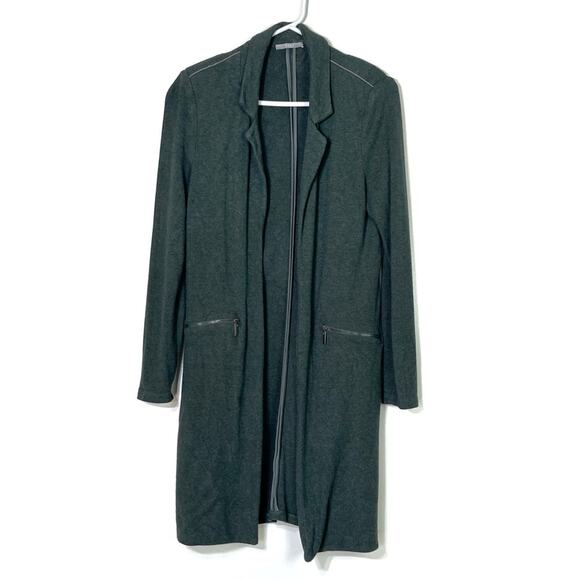 Tart Ollie Long Green Open Jacket/Coat Size Small - Picture 1 of 8